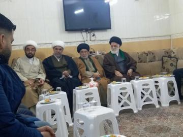 مشاركة مركز الإمام الصادق عليه السلام للدراسات في الندوة التي اقیمت فی ديوان الدکتورآدم القریشی بعنوان ( آفاق العلاقه بین المرجعیة والأمة)