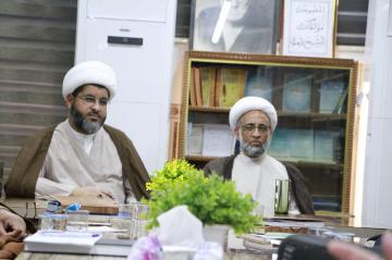 أستقبل مركز الامام الصادق (ع ) للدراسات سماحة الشيخ حسن الصفار (دامت بركاته)