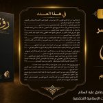 صدر حديثا العدد الحادي عشر من مجلة رؤى السنة السابعة (محرم الحرام ١٤٤٨هـ - ٢٠٢٦م) صدر حديثا العدد الحادي عشر من مجلة رؤى السنة السابعة (محرم الحرام ١٤٤٨هـ - ٢٠٢٦م)
